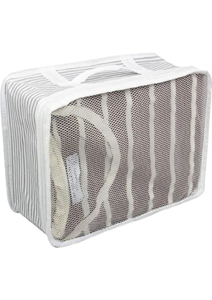Bavul Organizer Çizgili 6lı Set