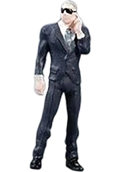 Reçine 1:64 Kişiler Mikro Peyzaj Koruma Modeli Dekorasyon Kulaklığı (Yurt Dışından)