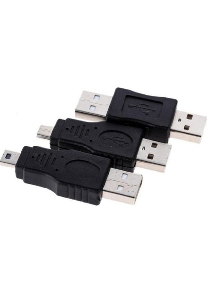12PCS Adaptörler Kit 12'de 1 Otg Usb2.0 Micro USB Mini USB (Yurt Dışından)