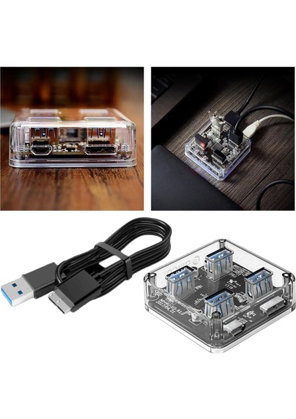 Dizüstü Bilgisayar Multiport Adaptörü 100 cm. Kablo (Yurt Dışından)