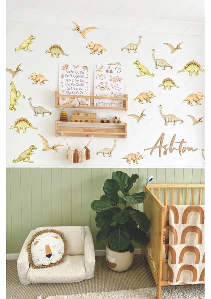 Eğitici ve Eğlenceli Dinazorlar Sticker Seti