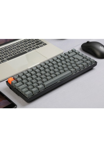 K2 Kablosuz Mekanik Klavye-Bluetooth 5.1- Rgb-Aluminum Frame-Gateron G Pro Red Switch-(Version 2) Uk Iso Layout