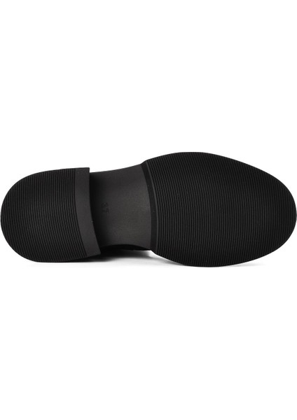 K610 Siyah Süet Kadın Bot