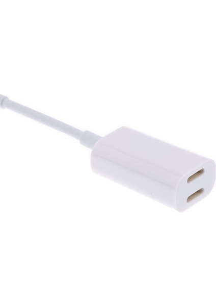 Çift Adaptör Ayırıcı Şarj Kablosu (Yurt Dışından)