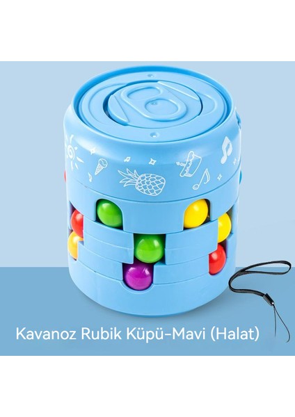 Dönen Fasulye Rubik Küpü Çocuk Oyuncak (Yurt Dışından)