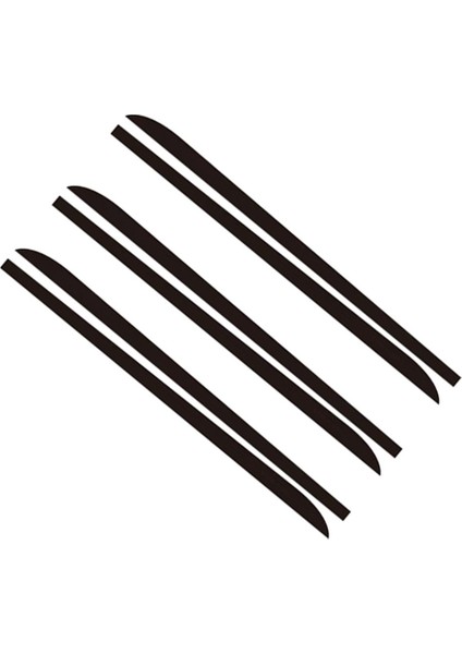 F30 / F35 / F31 Serisi Karbon Fiber Çıkartma Yan Etiket Kapı Şeridi Yan Etiketi - Geri (Yurt Dışından)