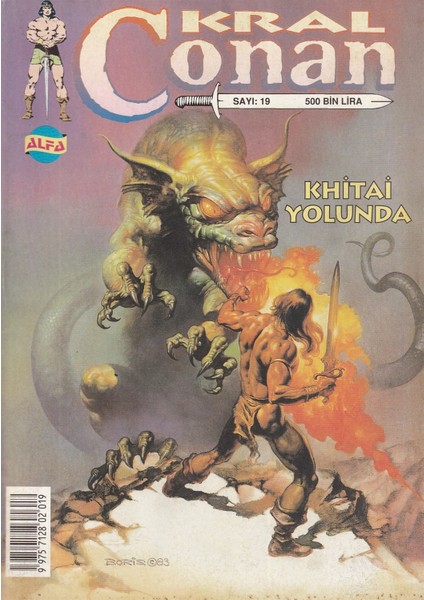 Kral Conan, Khitai Yolunda,  Sayı 19