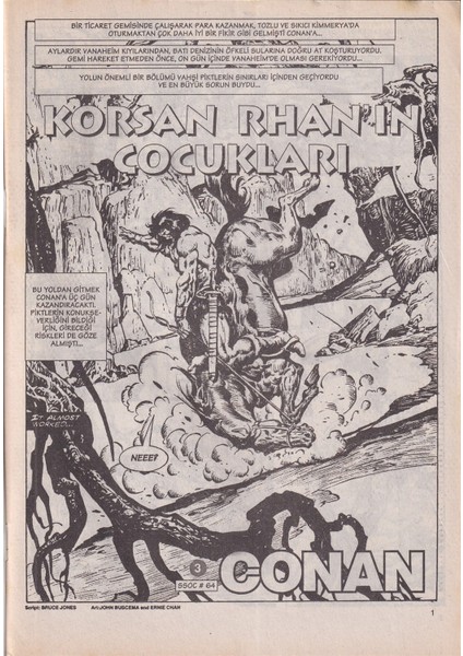 Conan, Yeni Dizi, Ilkel Çağların Yenilmez Savaşçısı - Korsan Rhan'ın Çocukları