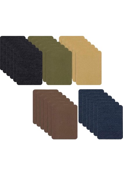 Demir Onarım Yamaları Denim Kıyafetler Pantolonlar Kat Dekoratif Çıkartma 12.5x9.5cm 30PCS 5 Lokal (Yurt Dışından) modelleri
