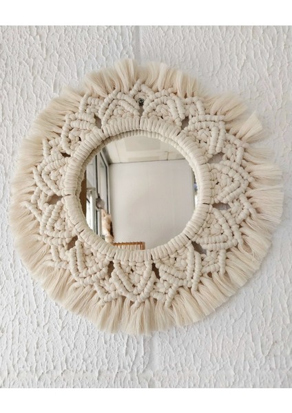 Dekoratif Makrome Ayna fiyatları