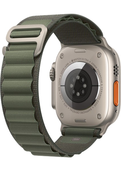 Apple Watch 42-44-45-49MM Krd-26 Alpine Yeşil Kordon