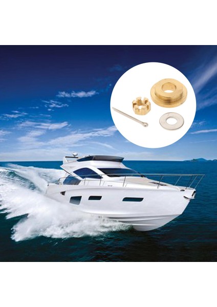 Tekneler Pin Cotter Ara Parçalı, Dıştan Takma Motor Için Değiştirme 9.9/15HP (Yurt Dışından)