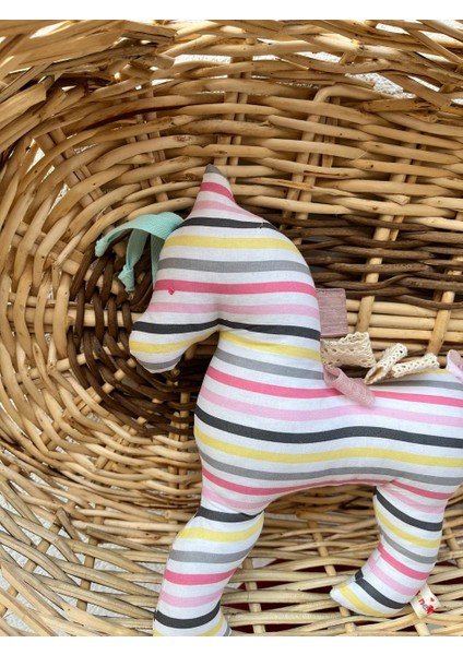 Pembe Tek Boynuzlu At Oyuncak / Unicorn Oyuncak/ Oyun Arkadaşı / Unicorn Yastık