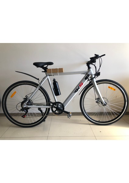 W6 Elektrikli Bisiklet (Gri) modelleri