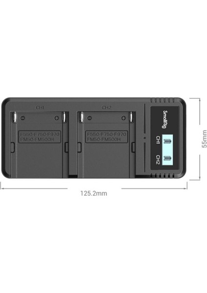 4086 NP-F970 Sony Ikili Şarj Cihazı