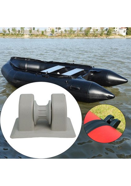 Kayık Çarkı Tekerlek Sırası Silindir Parçaları Kayak Dinghy Gri (Yurt Dışından) modelleri
