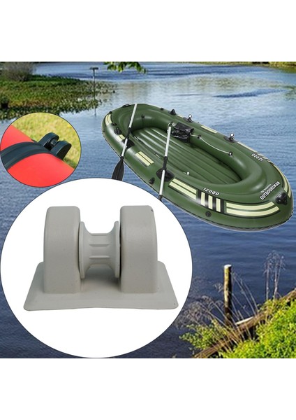 Kayık Çarkı Tekerlek Sırası Silindir Parçaları Kayak Dinghy Gri (Yurt Dışından) fırsatları