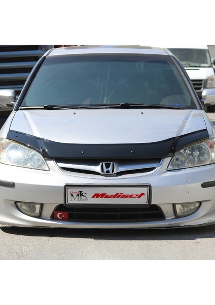 Honda Civic Ön Kaput Koruyucu Rüzgarlığı 2001-2006 Arası Uyumlu