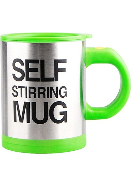 Self Stirring Mug Mikser Kupa Bardak Yeşil