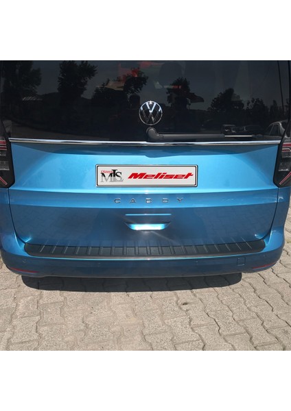 Volksvagen Caddy Arka Tampon Eşiği Mat Siyah 2021 ve Sonrası Uyumlu