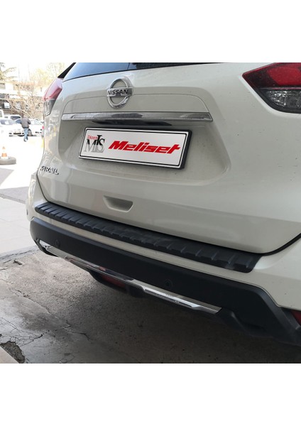 Nissan X-Trail Arka Tampon Eşiği Mat Siyah 2017-2021 Arası Uyumlu