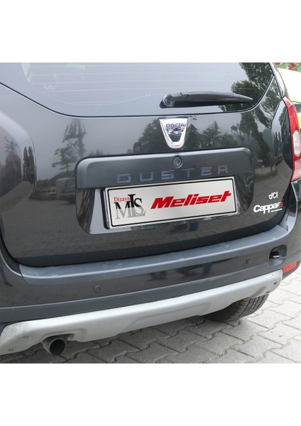 Dacia Duster Arka Tampon Eşiği Koruma Mat Siyah 2010-2017