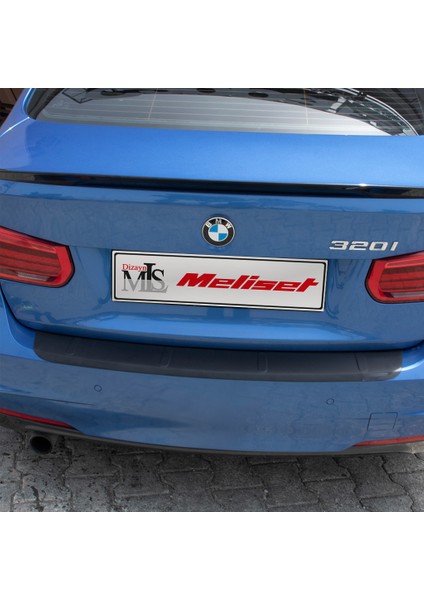 Bmw F30 Sd Arka Tampon Eşiği Koruma Mat Siyah 2011-2019 Arası Uyumlu