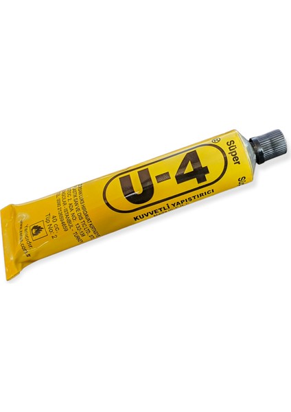 U-4 Büyük Boy Kırtasiye Tipi Kuvvetli Yapıştırıcı 40CC