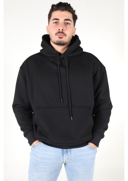 Erkek Sweatshirt Kapüşonlu