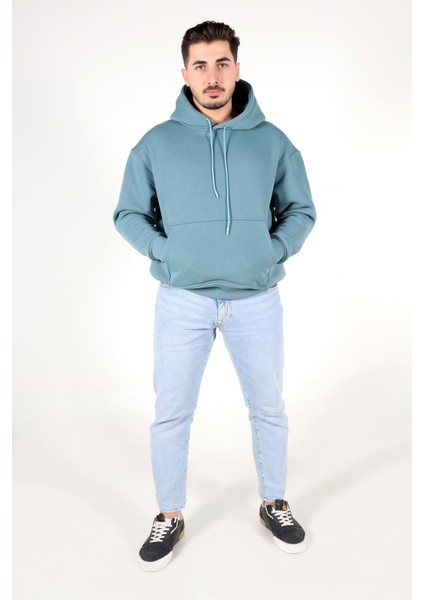 Erkek Sweatshirt Kapüşonlu