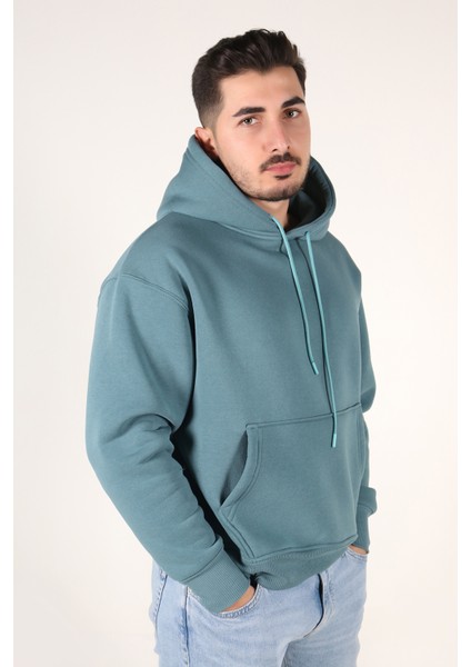 Erkek Sweatshirt Kapüşonlu