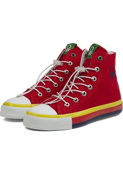 ® | BN-30651 - 3394 Kirmizi - Çocuk Spor Ayakkabı