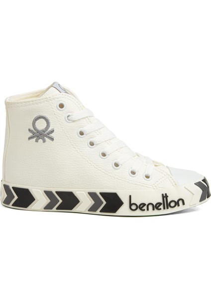® | BN-30721 - 3374 Beyaz Gri - Kadın Spor Ayakkabı