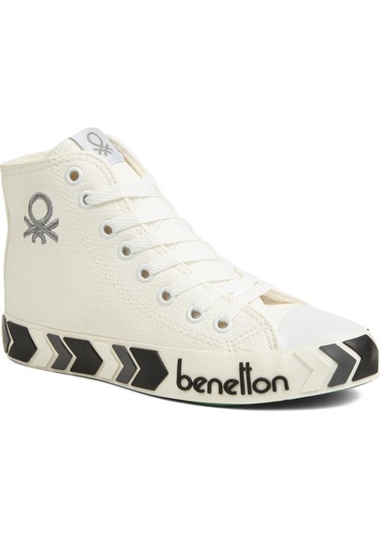 ® | BN-30721 - 3374 Beyaz Gri - Kadın Spor Ayakkabı