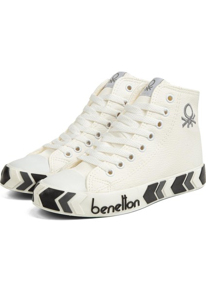 ® | BN-30721 - 3374 Beyaz Gri - Kadın Spor Ayakkabı