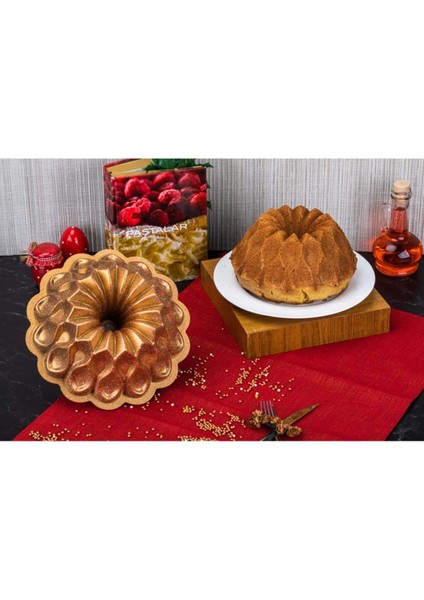 Damla Döküm Kek Kalıbı Gold modelleri