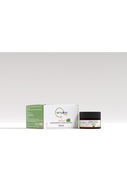 Dudak Balsamı (Lip Nemlendirici Besleyici Onarıcı 15 ml (Naneli)