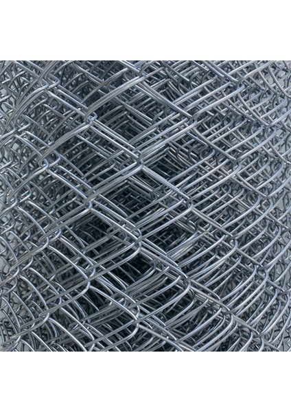 Cihan Çit Galvanizli Örgü Tel Bahçe Çiti - 2,00 mm Kalınlık 45X45 Göz Aralığı H:50 cm L:10 Metre