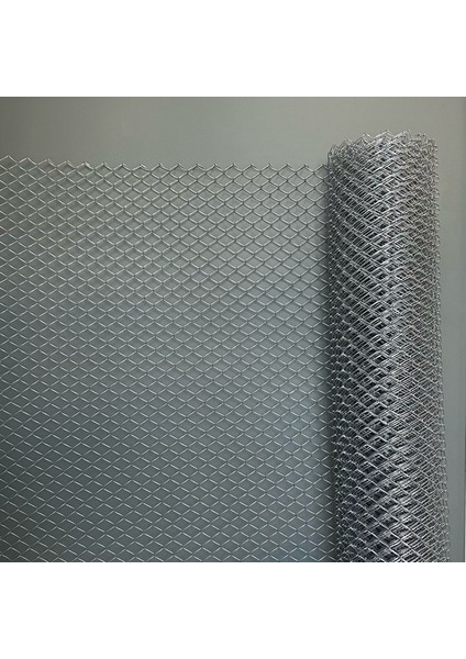 Cihan Çit Galvanizli Örgü Tel Bahçe Çiti - 2,00 mm Kalınlık 45X45 Göz Aralığı H:50 cm L:10 Metre