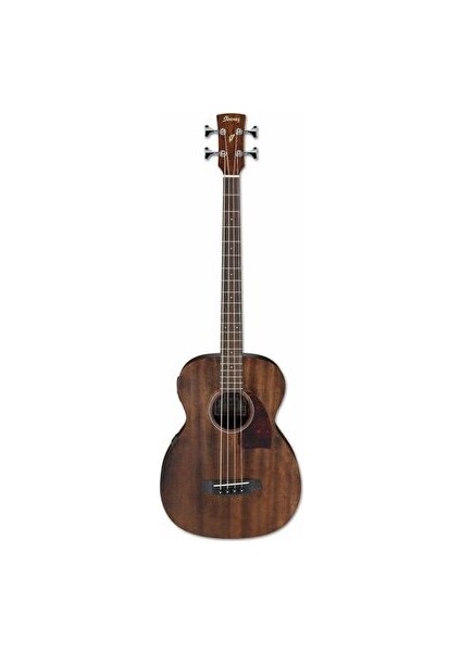 PCBE12MH-OPN Open Pore Natural Elektro Akustik Bas Gitar