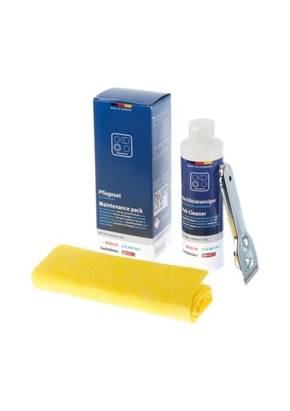 CamSeramik Ocak Fırın Temizleme Bakım Seti