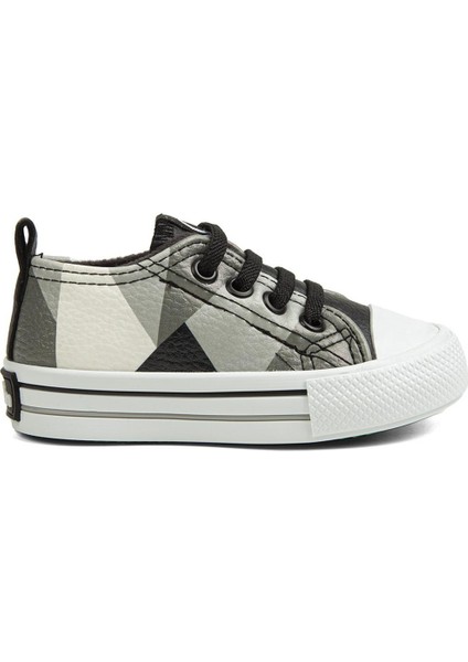® | BN-30795- 3394 Siyah Beyaz - Çocuk Spor Ayakkabı