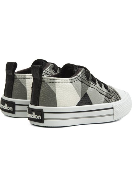 ® | BN-30795- 3394 Siyah Beyaz - Çocuk Spor Ayakkabı