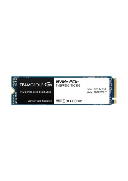 MP33 256GB 1600/1000MB/S Nvme Pcıe GEN3X4 M.2 SSD Disk (TM8FP6256G0C101)