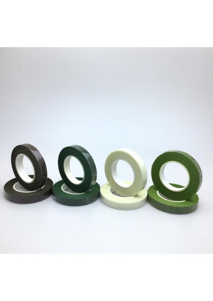 Çiçek Bandı 1 cm En (+- 25 Mt) Zümrüt Yeşil