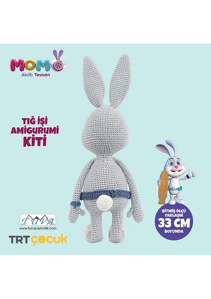 Momo Akıllı Tavşan Amigurumi Kiti