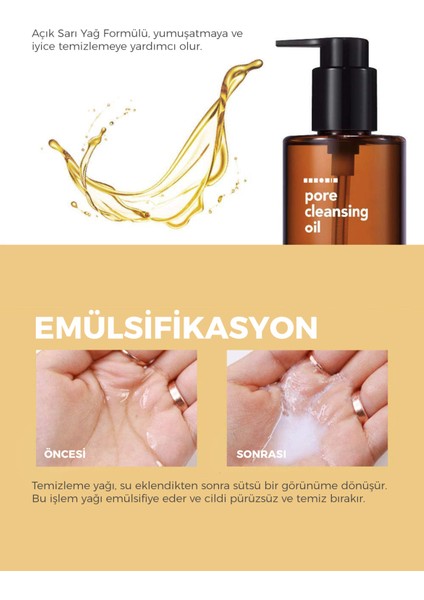 Pore Cleansing Oil Bha – KarmaYağlı Ciltler için /Makyaj Temizleme Yağı