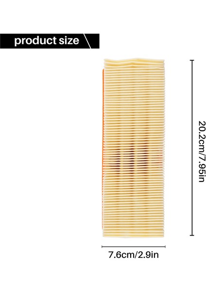 1 Paket Hepa Filtresi Karcher Için Değiştirilir 6.414-498.0 Se 2001 Se 3001 Se 5.100 Se 6.100 K 2801 Islak ve Kuru Elektrikli Süpürge (Yurt Dışından)