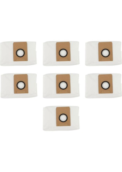 Ecovac Deebot X1 Omni Turbo Robot Süpürge Için Uygun Yüksek Kapasiteli Sızdırmaz Toz Torbasının Değiştirilmesi 7 Adet (Yurt Dışından)