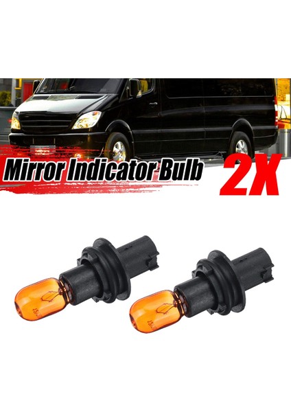 Mercedes-Benz Dodge Sprinter / Crafter 2006+ Yan Kanat Ayna Göstergesi Ampul Tutucu Ayna Dönüş Sinyali Ampul L & R (Yurt Dışından) fiyatları